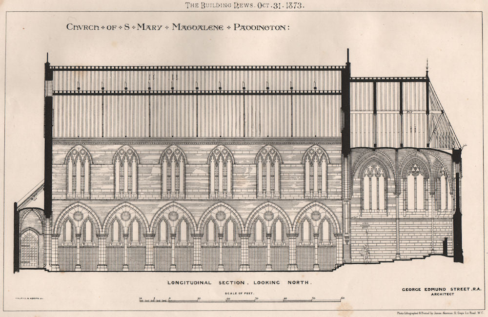 St. Mary Magdalene church, Paddington; George Edmund Street, Architect (4) 1873